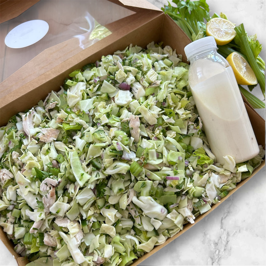 Zesty Crunch Chicken Salad Boxes (serves 6)