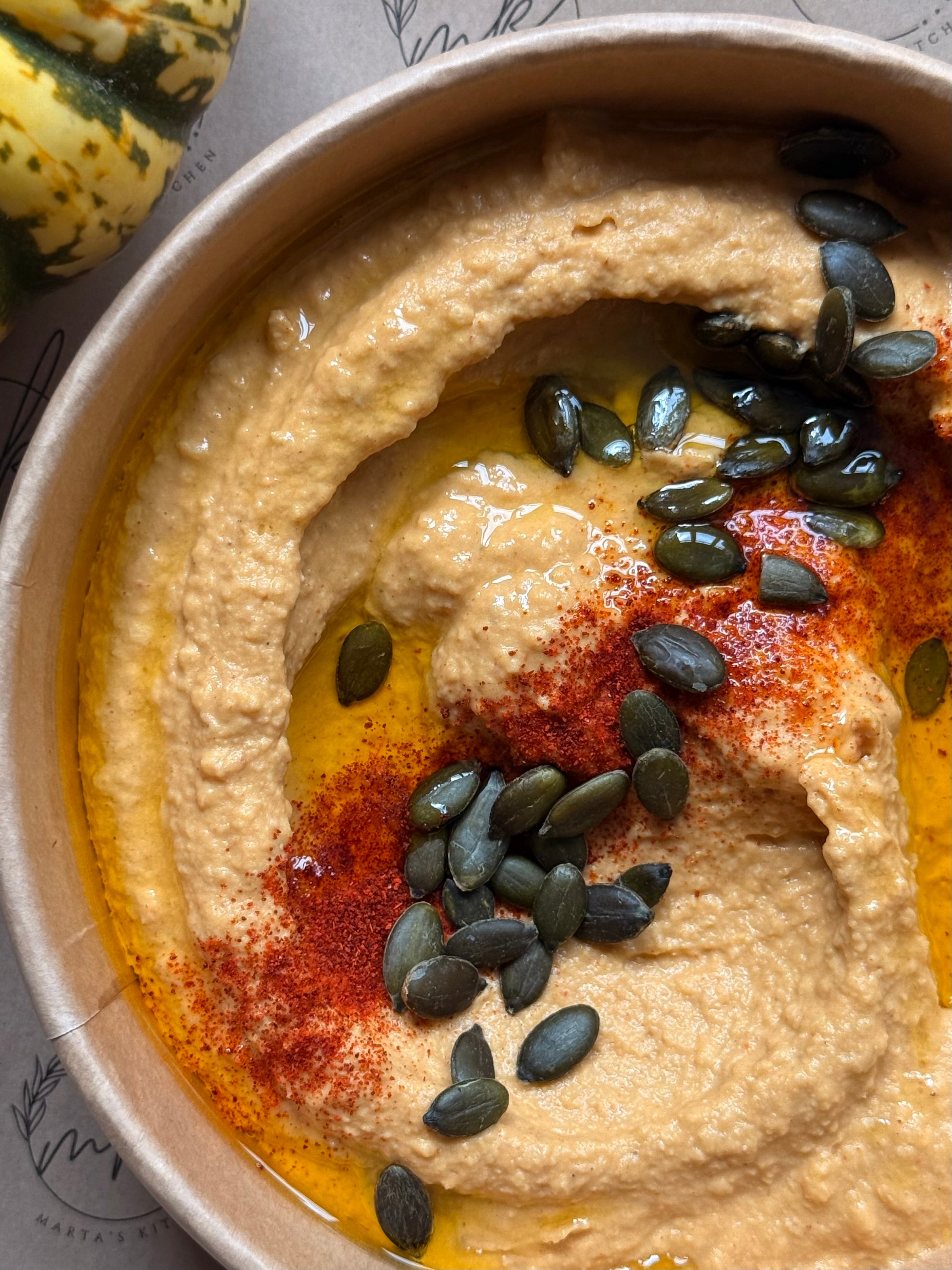 Smoked Pumpkin Hummus