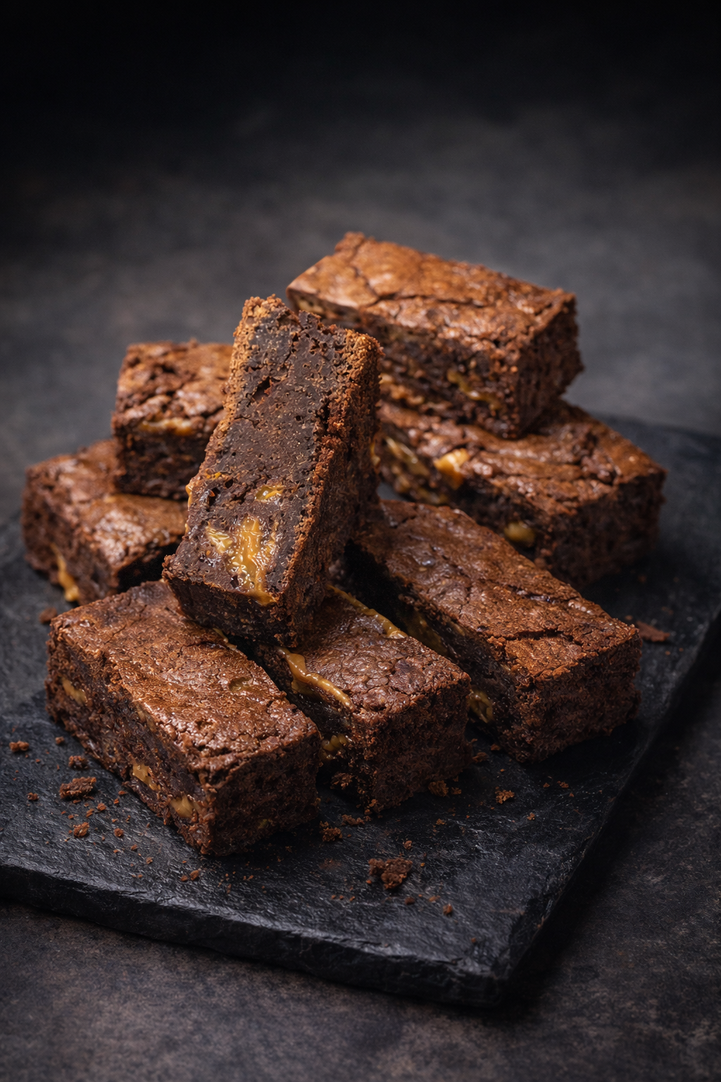 Salted Caramel Brownies