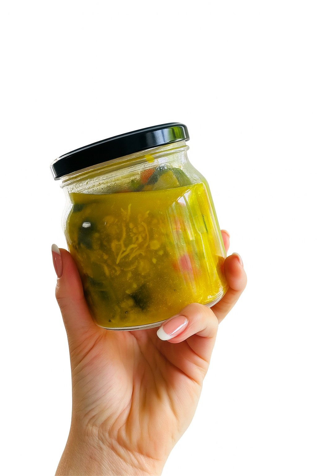 Zesty Detox Chicken & Rice (GF, DF) Soup in a Jar