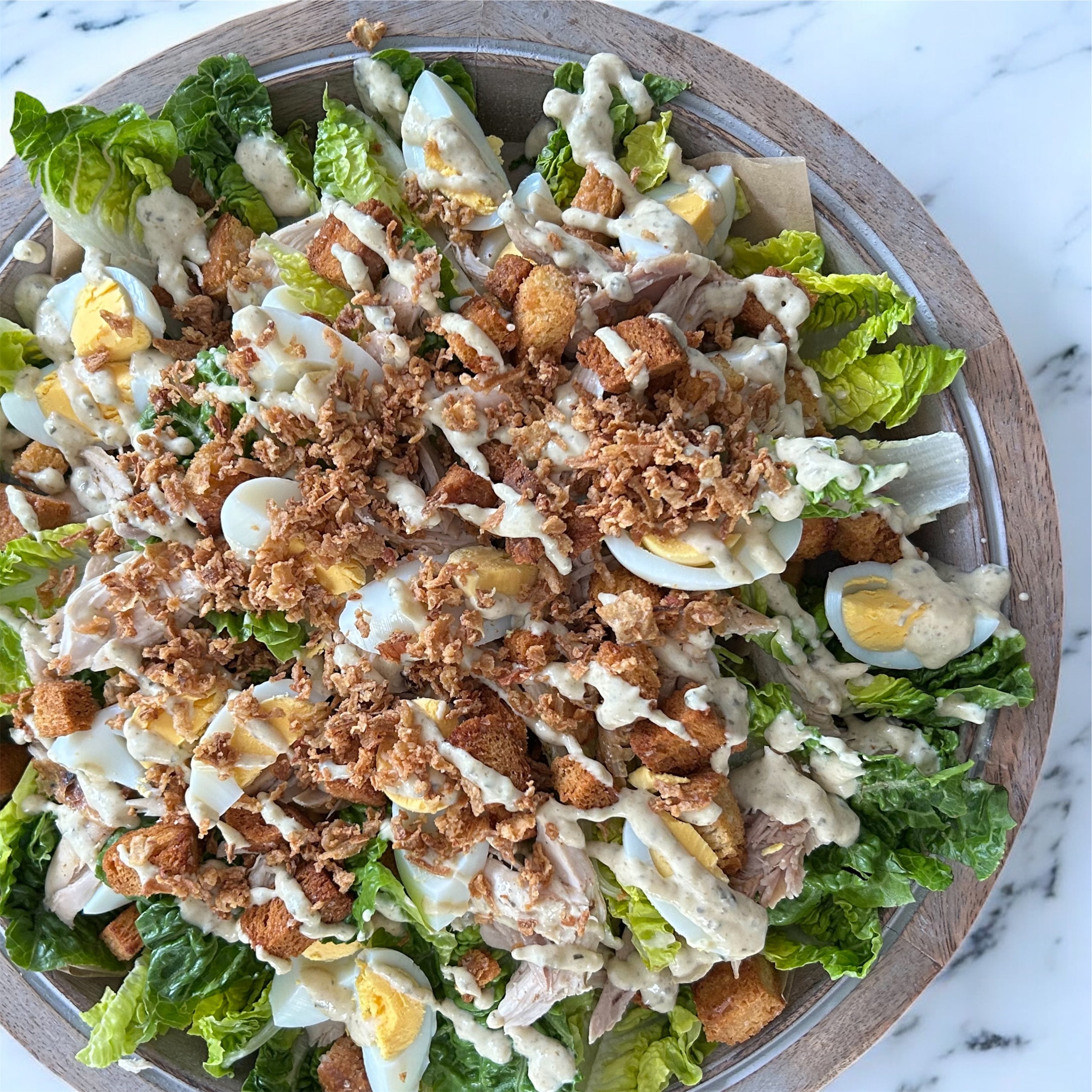 Chicken Caesar Salad (DF)(serves 6)